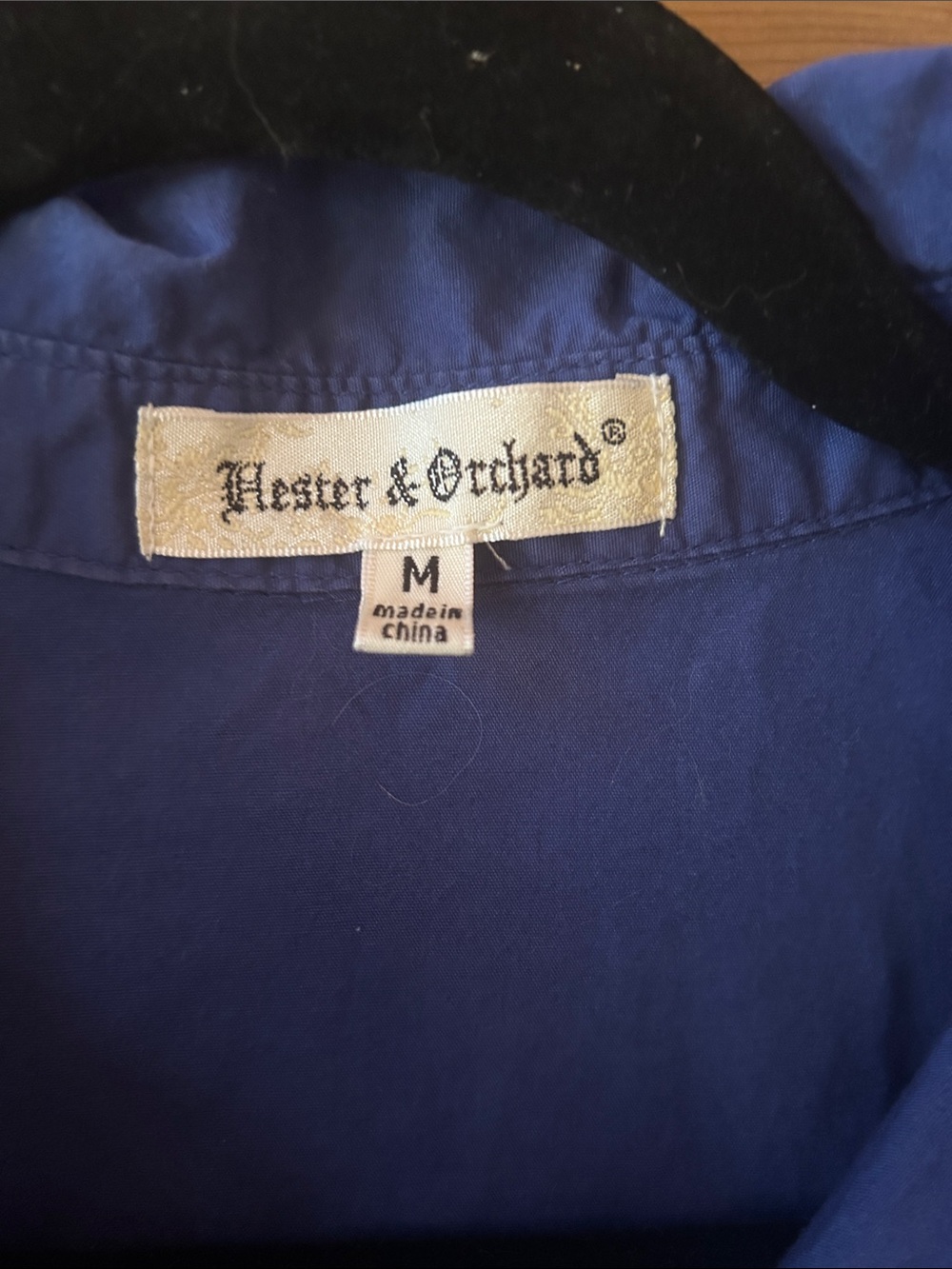Women’s Button-Down Shirt - Deep Royal Blue - Picture 2 of 11